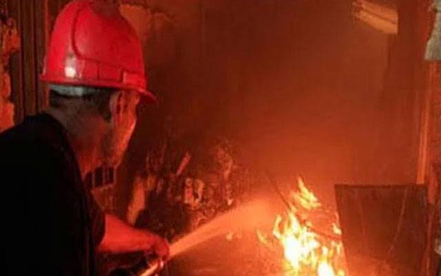 لاہور،گھر میں آگ لگ گئی،باپ بیٹی جھلس کر زخمی