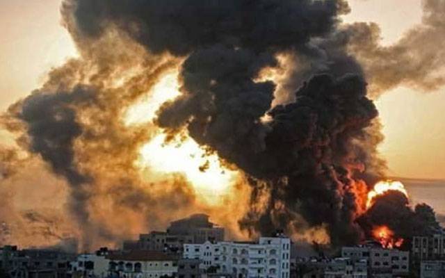  اسرائیل کی عید کے دن بھی غزہ پر بمباری 