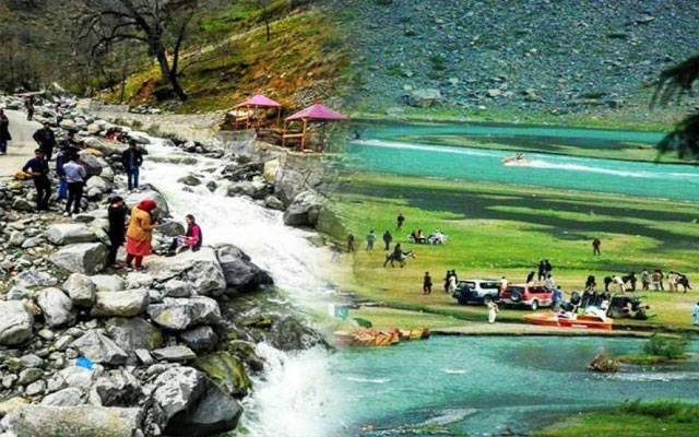  عید کی چھٹیاں، سیاحوں نے پہاڑی علاقوں کا رخ کر لیا