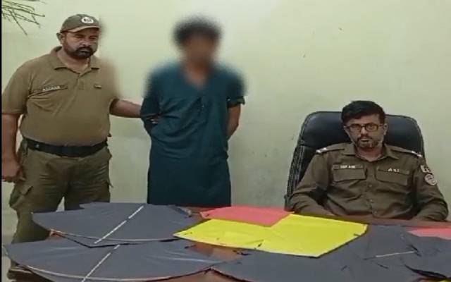 لاری اڈہ : گتے کے ڈبوں میں پتنگوں کی سپلائی لیکر جانے والا ملزم گرفتار