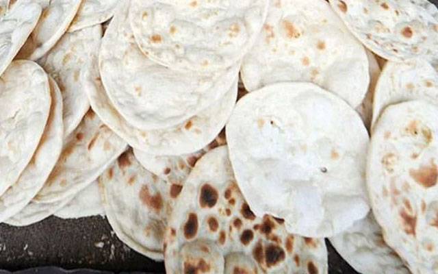 پنجاب حکومت نے روٹی کی قیمت16روپےمقررکردی