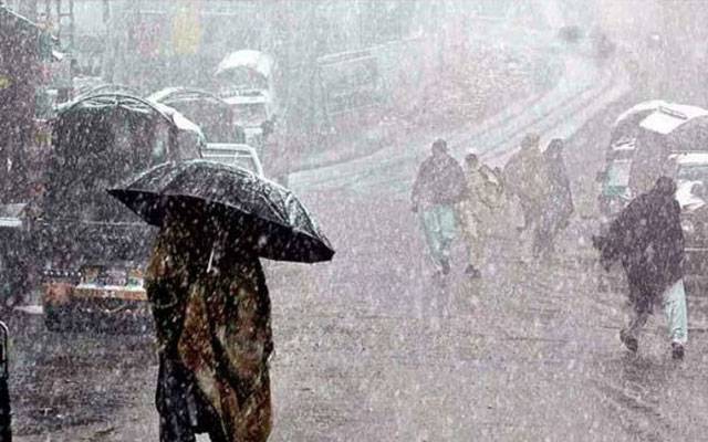  تیز ہواؤں اور گرج چمک کے ساتھ بارش کا امکان 
