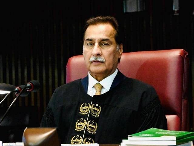  اسپیکر ایازصادق کی زیرصدارت قومی اسمبلی کا اجلاس، اپوزیشن کا شور شرابا
