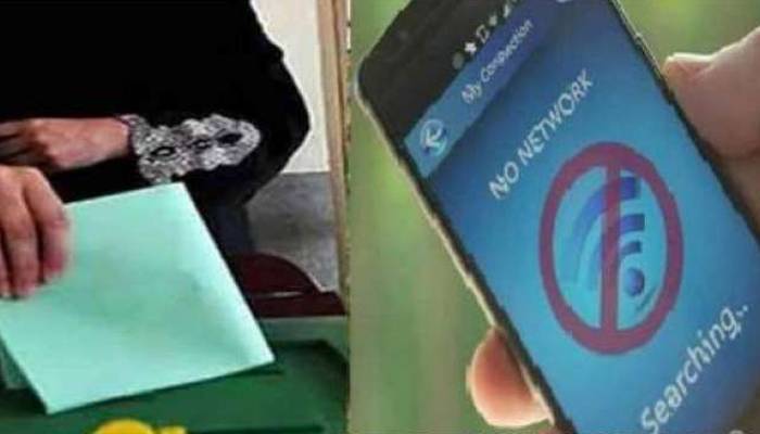  ضمنی انتخابات , موبائل فون  اور انٹرنیٹ سروس بندکرنےکی سفارش 