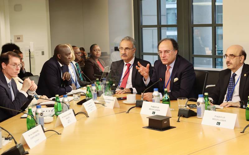 محمد اورنگزیب کی نائب امریکی وزیر خزانہ بین الاقوامی فنانس سے ملاقات ،اہم امور پر تبادلہ خیال