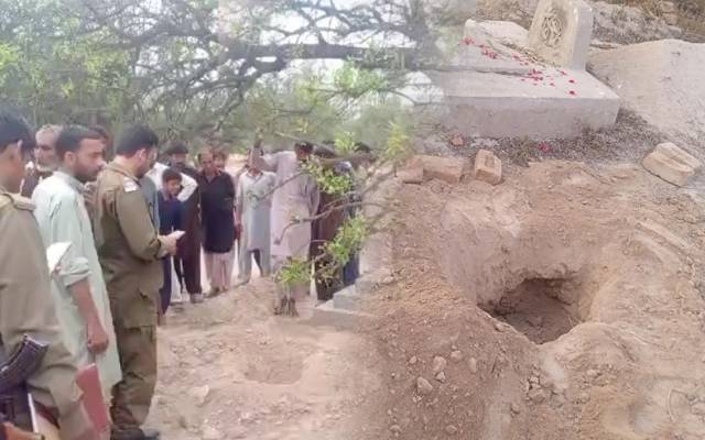 سرگودھا : قبرستان سے مرد ے نکالنے کا معاملہ، 4 افراد گرفتار