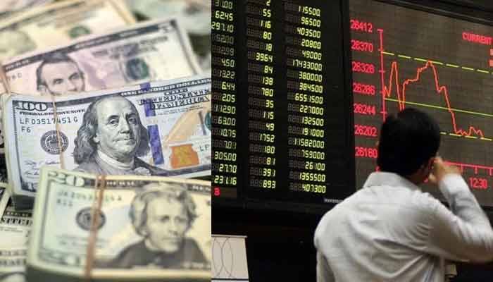 اسٹاک ایکسچینج بلند ترین سطح پر، ڈالر سستا