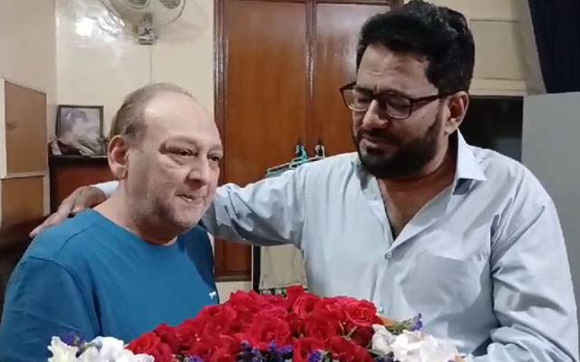 معروف گلوکار تنویر آفریدی کی موسیقار ایم ارشد سے ملاقات