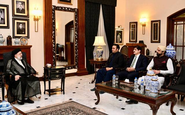 Bilawal Bhutto , President Ibrahim Raisi, Chief Minister Murad Ali Shah, City42 