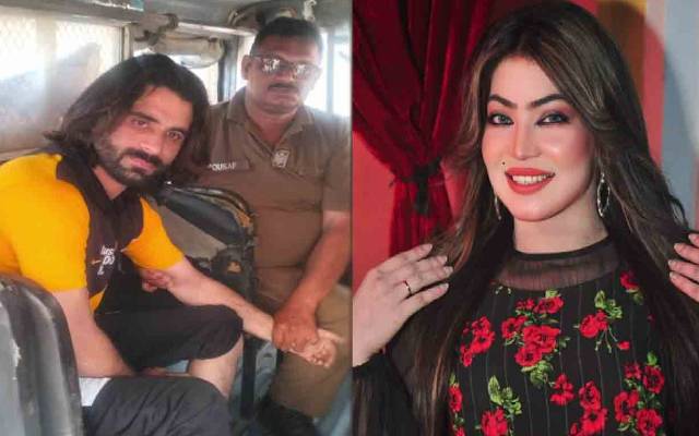  اداکارہ کے گھر پر فائرنگ کرنے والا ملزم گرفتار 