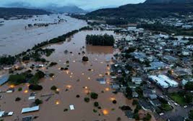 برازیل میں طوفانی بارشوں سے تباہی،ہلاکتوں کی تعداد39ہوگئی