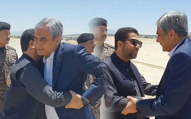 وفاقی وزیرداخلہ محسن نقوی کوئٹہ پہنچ گئے
