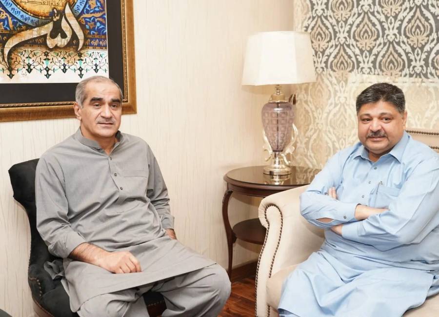 ممبر پنجاب اسمبلی شعیب صدیقی کی رہنما ن لیگ خواجہ سعد رفیق سے ملاقات، اہم امور پر تبادلہ خیال