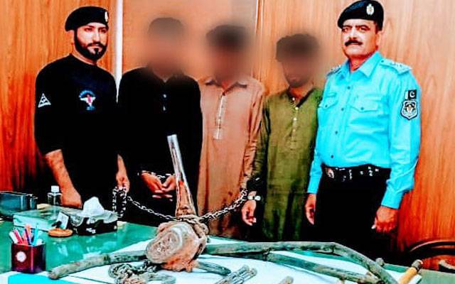  آئی جی اسلام آباد کی رہائش گاہ کے قریب سے کیبل چوری کرنیوالے 3 ملزمان گرفتار 