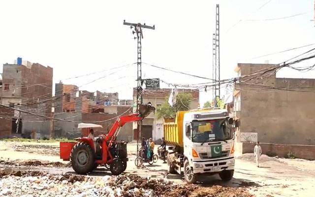 ایل ڈبلیو ایم سی کی ٹیمیں لاہور کو ویسٹ اور ڈسٹ فری بنانے کیلئے متحرک