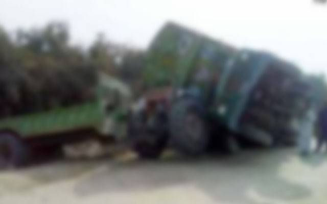  ژوب ؛ تیز رفتاری کے باعث ٹریکٹر ٹرالی الٹ گئی، 4 افراد جاں بحق 