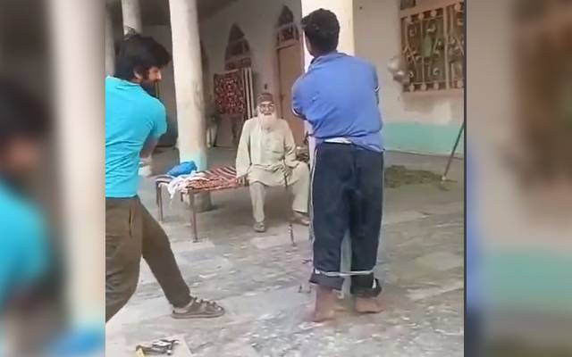 مانگا منڈی میں مدرسہ انتظامیہ کا مبینہ چورپربہیمانہ تشدد