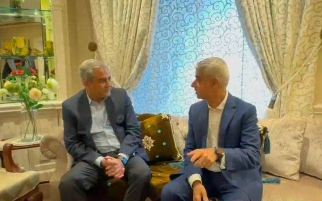 وفاقی وزیرداخلہ محسن نقوی کی لندن کے مئیر صادق خان سے ملاقات