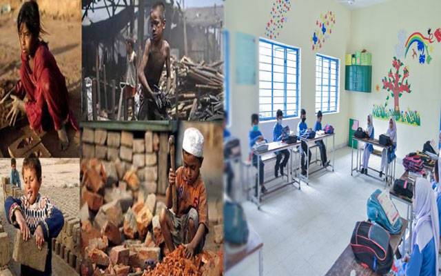 چائلڈ لیبر ختم کرنے والے بچوں کو تعلیم دینے کیلئے ارلی مارننگ سکول شروع کرنے کا فیصلہ 