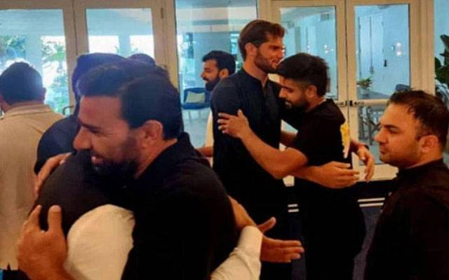 قومی کرکٹ ٹیم نے فلوریڈا کے ہوٹل میں نماز عید ادا کی، امامت  محمد رضوان نے کرائی