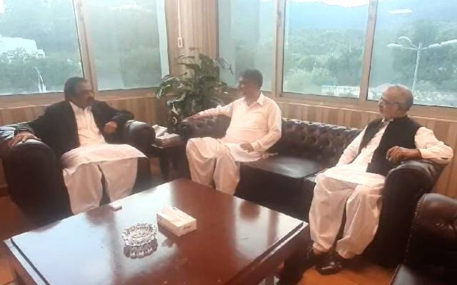 وزیر اعظم آزاد جموں و کشمیر کی رانا ثناءاللہ سے اہم ملاقات 