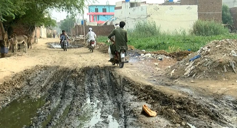 Shahpur Kaanjran, Sewerage System collapsed, City42 