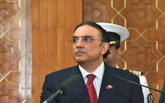 صدر مملکت آصف علی زرداری کا پاک فوج کے 3 جوانوں کی شہادت پر اظہار افسوس
