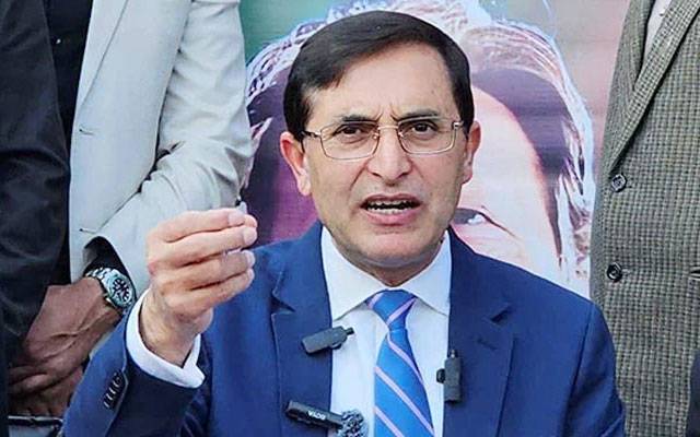  الیکشن کمیشن پاکستان ہمارے ایم این ایز کا آج ہی نوٹیفکیشن جاری کرے، بیرسٹر  گوہر 