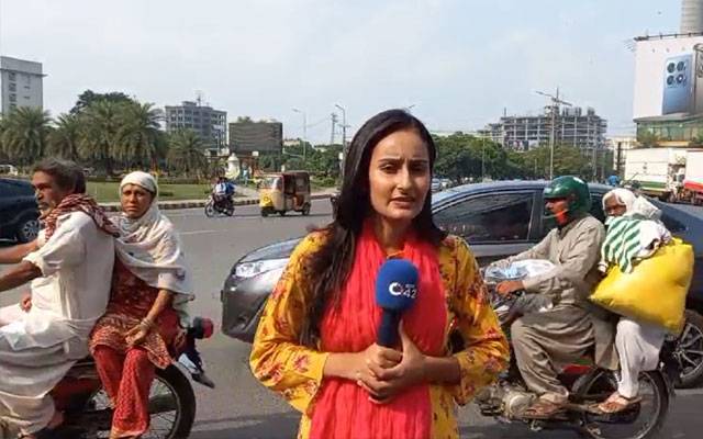 Liberty Chowk Lahore, City42, PTI protest, Roads remained open, traffic flow 
