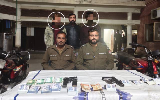 ریکارڈ یافتہ 02 رکنی زیبی لوہار ڈکیت گینگ گرفتار