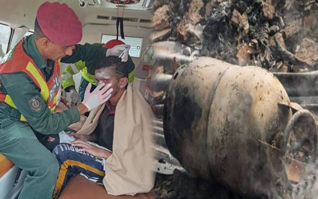 واپڈاٹاؤن؛ معروف بیکرز میں سلنڈر پھٹنے سے 3 افراد جھلس گئے