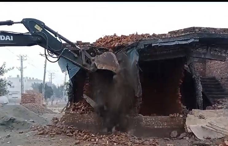 ایل ڈی اے کا غیر قانونی تعمیرات کے خلاف آپریشن 