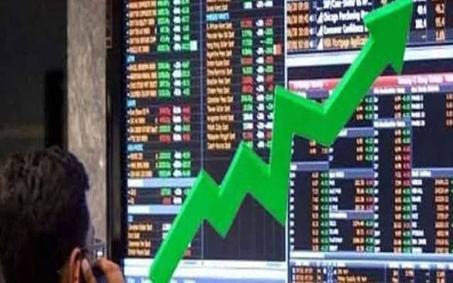 سٹاک مارکیٹ میں زبردست تیزی 