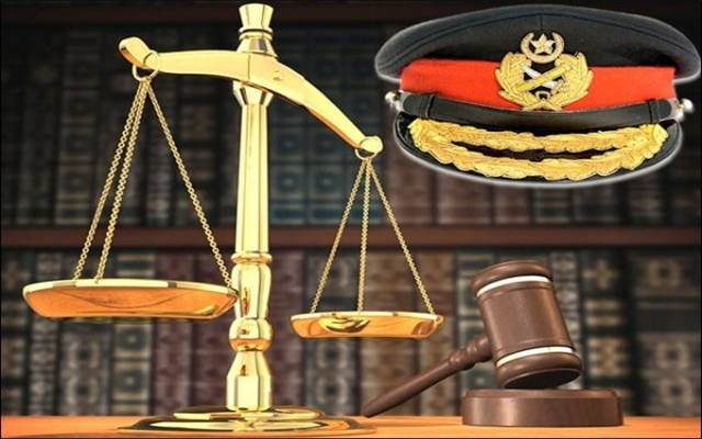 فوجی عدالتوں سے سزا پانے والے سویلینز کی صورتحال سے متعلق رپورٹ سپریم کورٹ میں جمع