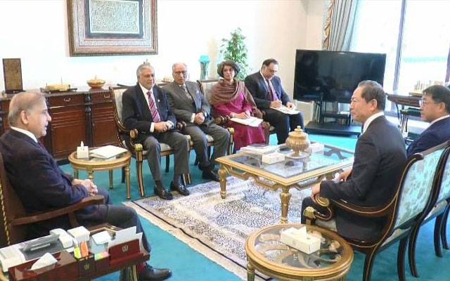 وزیراعظم سے پاکستان میں تعینات جاپان کے سفیر کی ملاقات، دوطرفہ تعاون پر تبادلہ خیال 