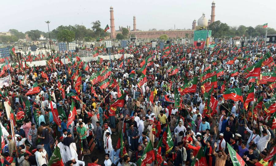 پی ٹی آئی کا لاہور میں پاور شو کرنے کا فیصلہ، 8 فروری کو مینار پاکستان میں جلسہ منعقد ہوگا