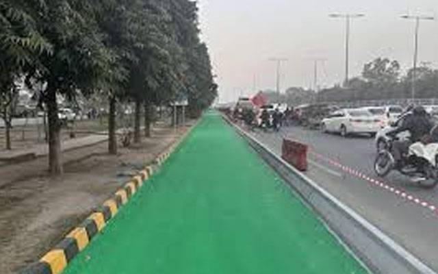 فیروزپورروڈپربائیکر لین،نئی مشکل کھڑی ہو گئی