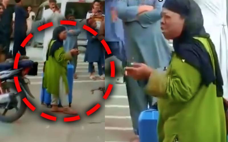 امریکی خاتون نےکراچی کو تفریح گاہ بنالیا،سڑکوں پر گھومنے نکل آئی