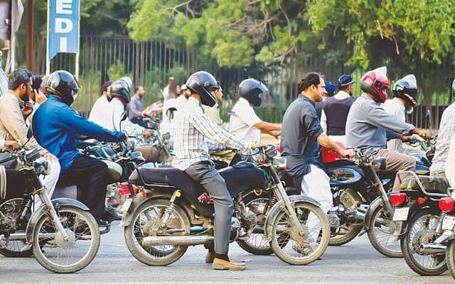 موٹر سائیکل کی سپیڈ 60کلو میٹر،سی ٹی اوز اور ڈی ٹی اوز کو مراسلہ جاری