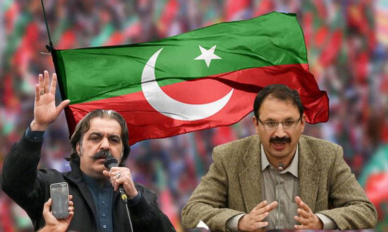 8 فروری جلسہ؛ علی امین گنڈاپور سے پی ٹی آئی پختونخوا کے صدر کی ملاقات