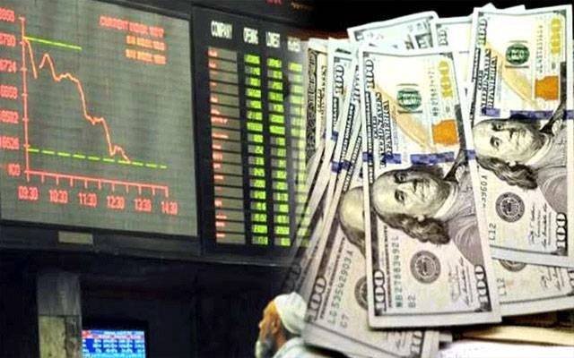 پاکستان سٹاک ایکسچینج میں کاروبار کا ملا جلا رجحان،ڈالر سستا