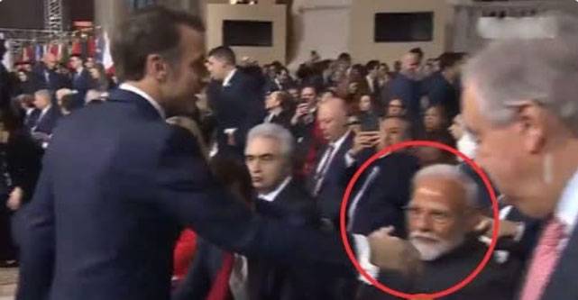Narinder Modi , Emanuel Macron , City42, Artificial Intelligence Summit, city42 
