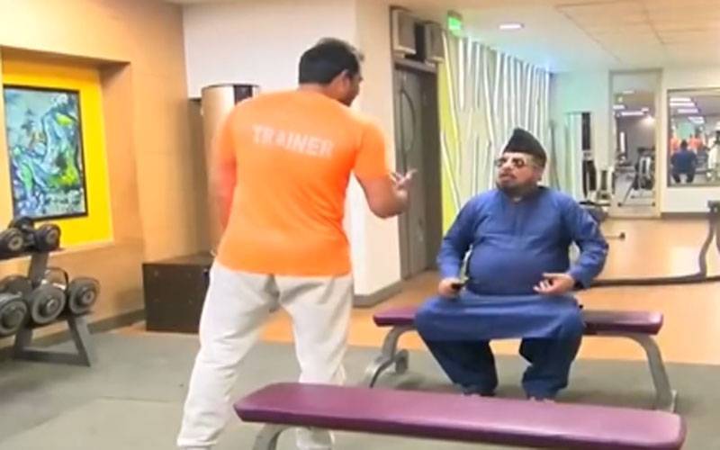 مفتی قوی راکھی ساونت کی فرمائش کے بعد جم پہنچ گئے،نیا دعویٰ بھی کردیا 