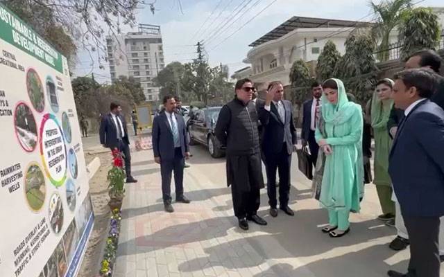 وزیراعلٰی مریم نواز کا گلبرگ سکیم بلاک تھری پائلٹ پراجیکٹ کادورہ 
