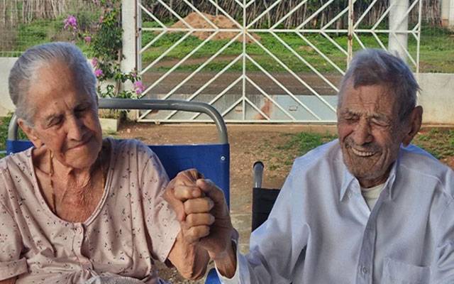 84 برس سے رشتہ ازدواج میں منسلک جوڑے نے عالمی ریکارڈ توڑ دیا