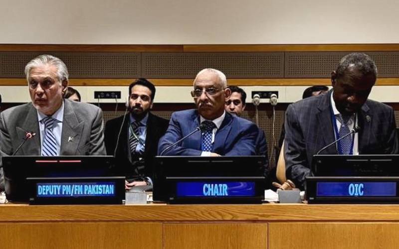 پاکستان کا او آئی سی پر فلسطین کے دو ریاستی حل کیلئے اقدامات پر زور