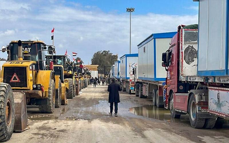 Rafah crossing, Mobile Housing Units, City42 