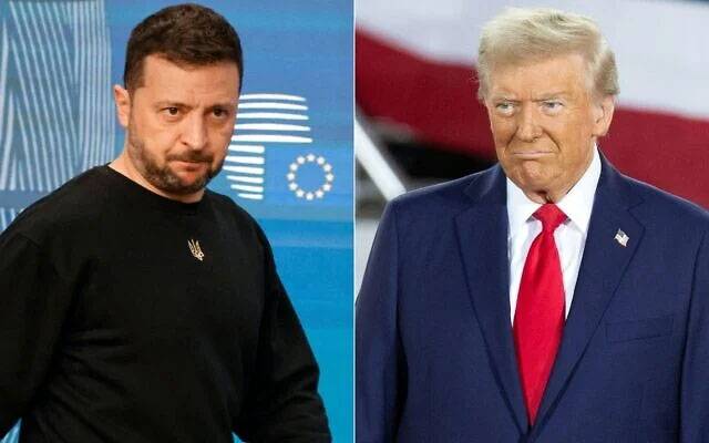 Donal Trump, Ukraine’s Zelensky, Ukraine Russia War, City42 
