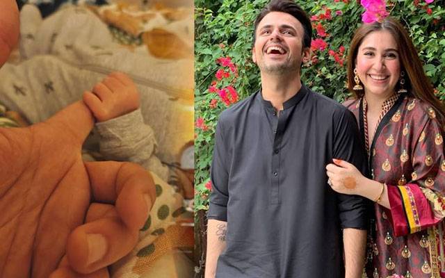  اداکار عثمان مختارکے ہاں  شادی کے تین سال بعد ننھی پری کی پیدائش      