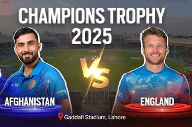 Afghanistan vs England, City42, Champions Trophy2025, Afghanistan, Ibrahim Zadran, Mohammad Nabi 